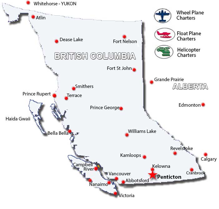 Penticton Charter Flights